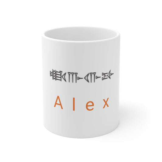 Alex Ancient Cuneiform - Ceramic Mug 11oz